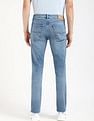 Tommy Hilfiger Mid-Wash Slim-Fit Low Rise Jeans