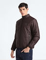 Flying Machine High Neck Solid Jacket