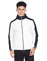Arrow Sports Hooded Colour Block Jacket