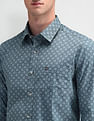 Arrow Sport Brooklyn Fit All-over Print Shirt