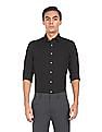 Arrow Spread Collar Solid Formal Shirt