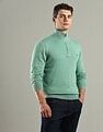 Tommy Hilfiger Solid Regular-Fit Cotton Sweater