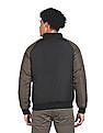 Flying Machine Colour Block Bomber Jacket