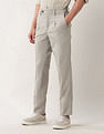 Arrow Newyork Textured Dobby Autoflex Trousers