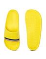 U.S. Polo Assn. Men Easton Yellow Foam Walk Sliders