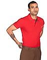 U.S. Polo Assn. Ribbed Collar Cotton Polo Shirt