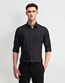 Arrow Dobby Windowpane Checked Shirt
