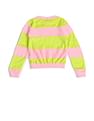U.S. Polo Assn. Kids Girls Horizontal Stripe Sweater