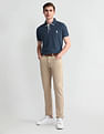 U.S. Polo Assn. Denim Co. Muscle Fit Solid Polo Shirt