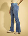 Flying Machine Women K-Street X Flared Fit Vintage Jeans