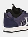 Calvin Klein Men Medieval Blue Jemmy Tonal Panel Lace Up Sneakers
