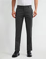 Arrow Mid Rise Carson Tapered Fit Trousers