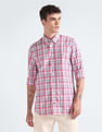 Tommy Hilfiger Multi Tartan Slim Oxford Shirt