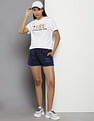 Tommy Hilfiger Crew Neck Brand Embroidered T-Shirt