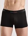 Calvin Klein Underwear Solid Black Low Rise Trunks