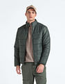 Flying Machine Stand Collar Puffer Jacket