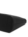 Tommy Hilfiger Solid Black PU Totes