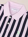 U.S. Polo Assn. Pique Striped Polo Shirt