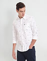 U.S. Polo Assn. Denim Co. BrPrint Oxford Shirt