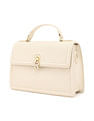 Tommy Hilfiger Solid Cream PU Bag