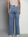 Calvin Klein High Rise Wide Leg Fit Jeans