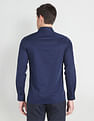 Arrow Newyork Manhattan Slim Self Design Shirt