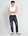 Flying Machine F-Jango Relaxed Straight Fit Mid Rise Jeans