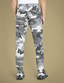 Flying Machine Slim Tapered Fit Camouflage Print Trousers