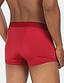 Calvin Klein Underwear Men Red Low Rise Solid Trunks