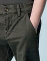 U.S. Polo Assn. Kids Boys Pure Cotton Twill Trousers