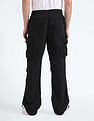 Flying Machine Mid Rise Loose Fit Cargo Pants