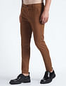 Flying Machine Slash Slim Tapered Fit Solid Trousers