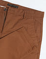 Flying Machine Slash Slim Tapered Fit Solid Trousers