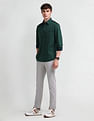 Arrow Sport Manhattan Slim Vertical Striped Shirt