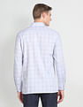 Arrow Cutaway Collar Tartan Check Shirt