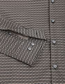 Calvin Klein Brand Print Poplin Shirt