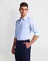 Arrow Pure Cotton Vertical Stripe Shirt