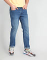 Flying Machine Freddie Slim Straight Fit Stone Wash Jeans