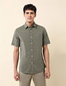 U.S. Polo Assn. Textured Pure Cotton Shirt