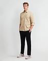 Arrow Sport Geometric Print Cotton Shirt