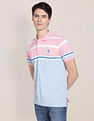 U.S. Polo Assn. Signature Stripe Pique Polo Shirt