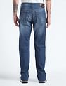Flying Machine Stone Wash Bootcut Jeans