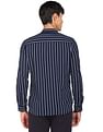 Flying Machine Vertical Stripe Cotton Twill Shirt