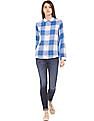 U.S. Polo Assn. Women Regular Fit Plaid Shirt