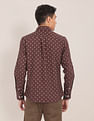 U.S. Polo Assn. Spread Collar Printed Casual Shirt
