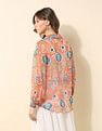 U.S. Polo Assn. Women Relaxed Fit Chiffon Sheer Shirt