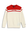 Tommy Hilfiger Kids Boys Colourblocked Regular Fit Sweatshirt