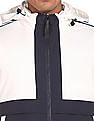 Flying Machine Long Brand Tape Sleeve Hood Jacket