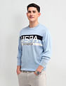 U.S. Polo Assn. Denim Co. Brand Printed Regular Fit Sweater
