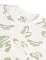 Flying Machine Abstract Printed Relaxed Fit T-Shirt